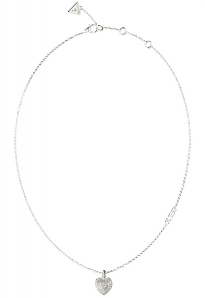 Slušivý oceľový náhrdelník so zirkónmi Amami JUBN04030JWRHT/U