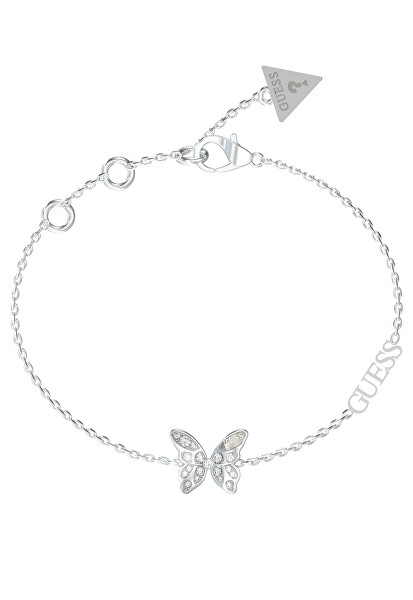 Elegante bracciale in acciaio con farfalla Chrysalis JUBB04110JWRH