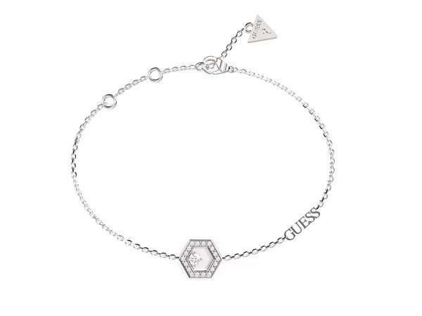 Bellissimo bracciale in acciaio con zirconi Tiny Dancer JUBB04650JWRH