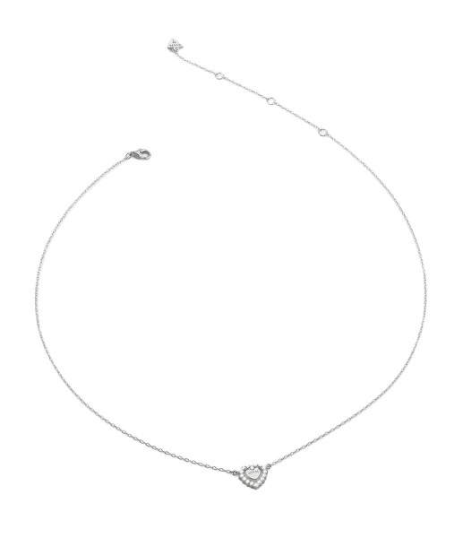 Stříbrný náhrdelník Srdce se zirkony Jardin JSBN04459JWRHT/U