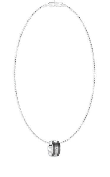 Stylový ocelový náhrdelník pro muže Legacy JUMN03208JWSTBKT/U