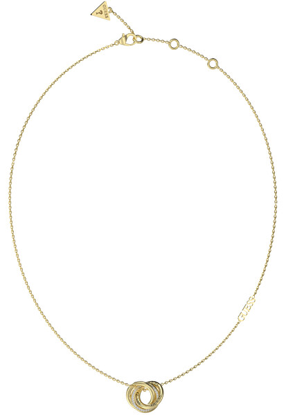 Stylový pozlacený náhrdelník Perfect JUBN04062JWYGT/U