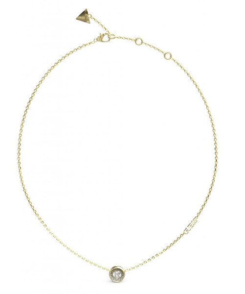 Stylový pozlacený náhrdelník Unique Solitaire JUBN03398JWYGT/U