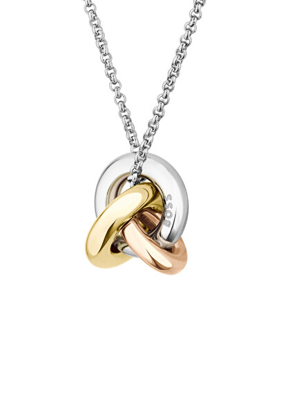 Elegantní dámský tricolor náhrdelník Harmonie 1580771