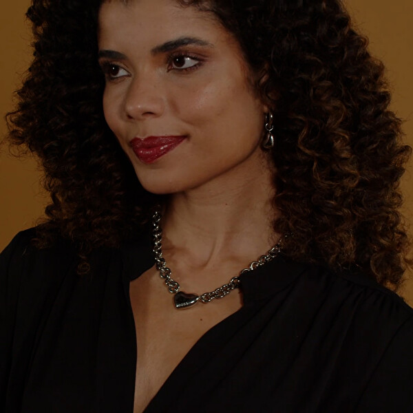 Masivní ocelový náhrdelník Honey Love 1580636