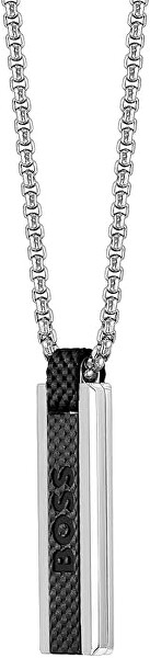 Pánský ocelový náhrdelník s přívěskem Sakis 1580365