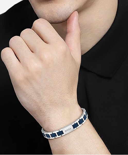 Pánský ocelový náramek Sakis 1580369