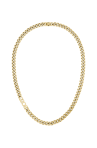 Výrazný pozlacený náhrdelník pro muže Kassy 1580770