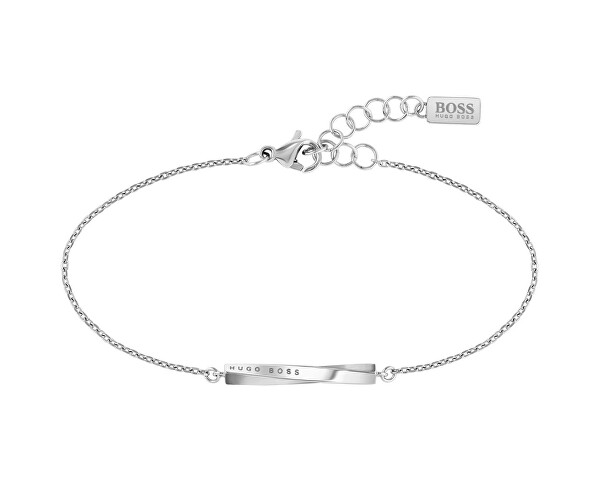 Minimalistický ocelový náramek pro ženy Signature 1580006