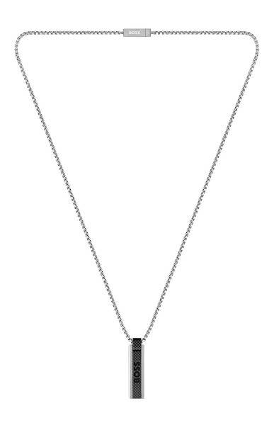 Pánský ocelový náhrdelník s přívěskem Sakis 1580365