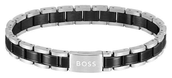 Stylový bicolor náramek pro muže Metal Links Essentials 1580665