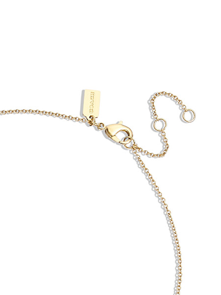 Elegantní pozlacený náhrdelník s perlou 37440611GLD107