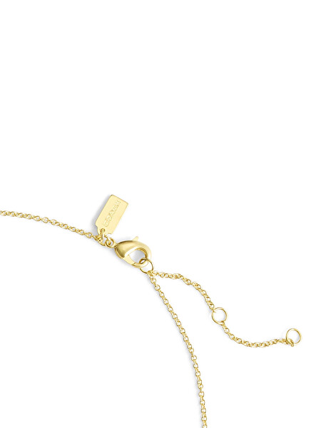 Set pozlacených šperků s krystaly (náhrdelník, náušnice) 37412845GLD110