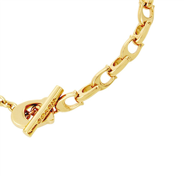 Módní pozlacený náramek pro ženy 37376745GLD710