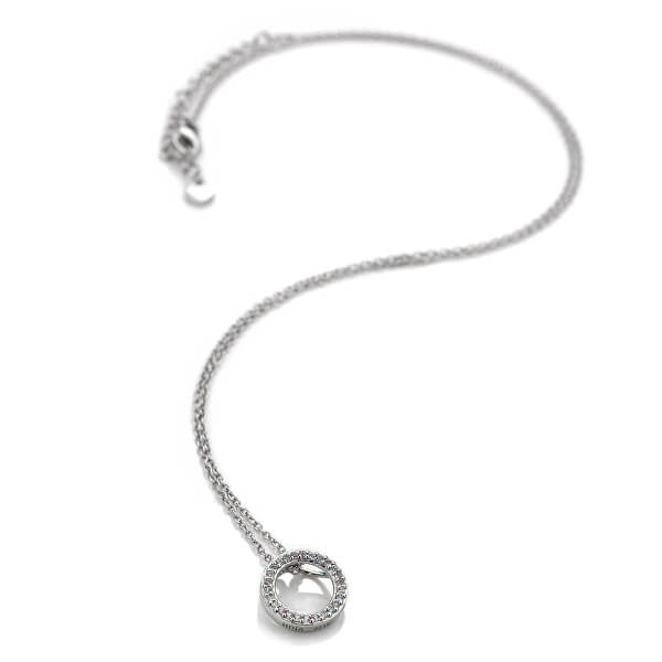 Strieborný náhrdelník Hot Diamonds Love DP661 (retiazka, prívesok)