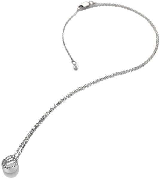 Ezüst nyaklánc könnycseppel Micro Bliss DP695 (lánc, medál)