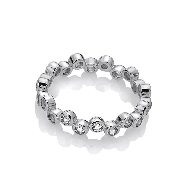 Luxusný strieborný prsteň s topazmi a diamantom Willow DR207