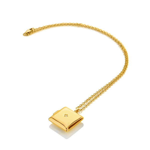 Překrásný náhrdelník s diamantem Much Loved DP1103 (řetízek, přívěsek)