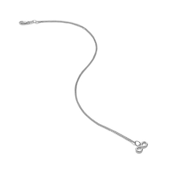 Stříbrný náhrdelník Nekonečno Silver Whisper SWP007 (řetízek, přívěsek)
