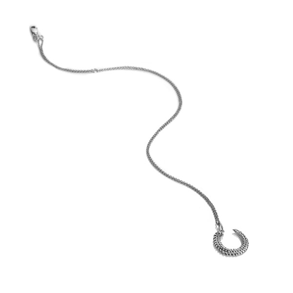 Stříbrný náhrdelník s diamantem a topazy Selene DP1093