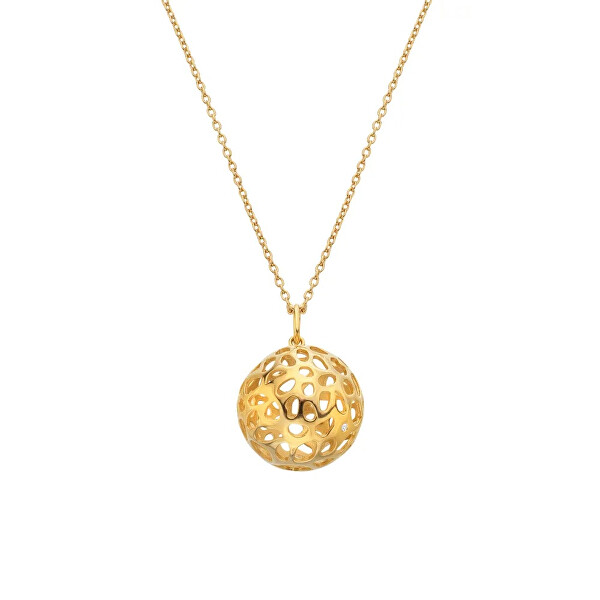Designový náhrdelník s diamantem Orb DP1097 (řetízek, přívěsek)