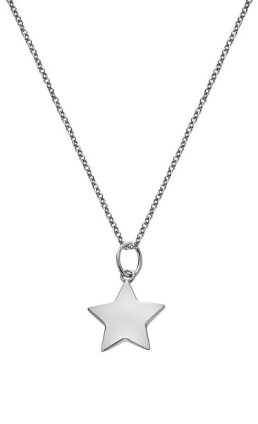 Stříbrný náhrdelník Hvězda Silver Whisper SWP003 (řetízek, přívěsek)