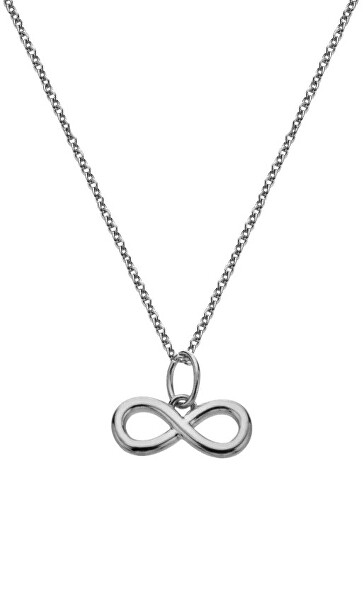 Stříbrný náhrdelník Nekonečno Silver Whisper SWP007 (řetízek, přívěsek)