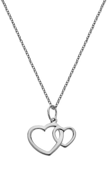 Stříbrný náhrdelník pro maminku Silver Whisper SWP006 (řetízek, přívěsek)