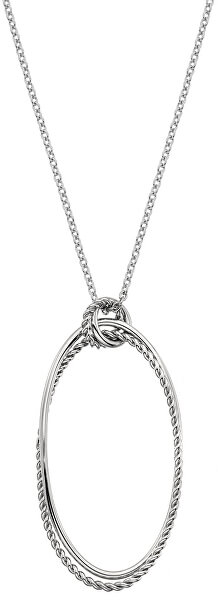 Stříbrný náhrdelník s pravým diamantem Jasmine DP741