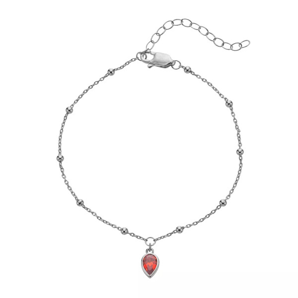 Stříbrný náramek pro ženy narozené v lednu Silver Whisper SWB025