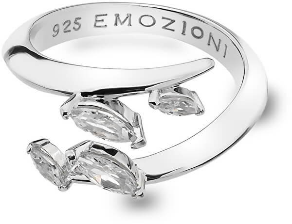 Ezüst gyűrű Hot Diamonds Emozioni cirkónium kövekkel ER023