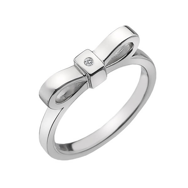 Stříbrný prsten Hot Diamonds Ribbon DR196