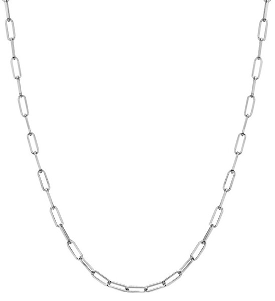 Stílusos ezüst nyaklánc Linked CH128