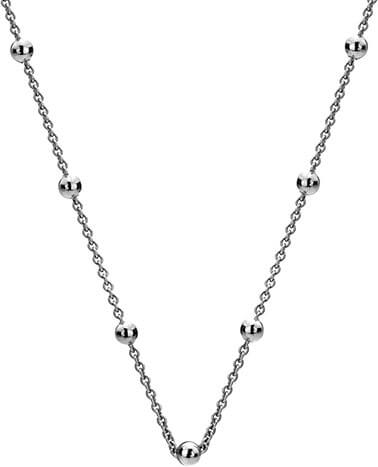 Stříbrný řetízek Emozioni Silver Cable with Ball Chain CH001