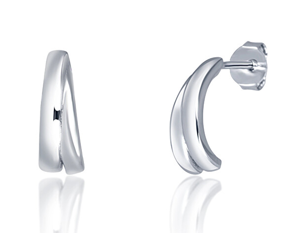 Elegantní stříbrné visací náušnice SVLE0888XH20000