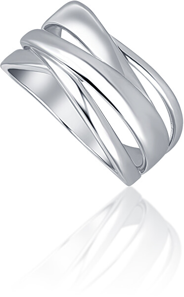 Elegantný strieborný prsteň SVLR0250XH200