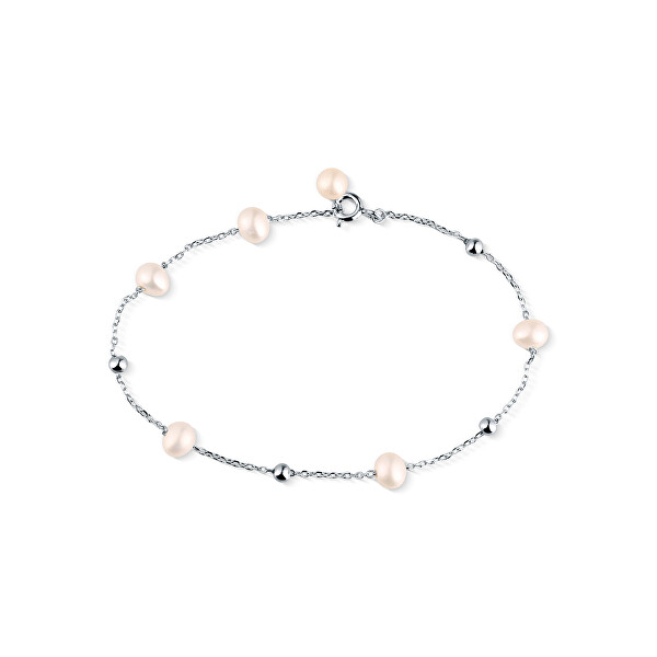 Bellissimo bracciale in argento con perle di fiume SVLB0761SD2P118