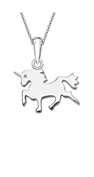 Ciondolo moderno in argento Unicorno SVLP0550XH20000