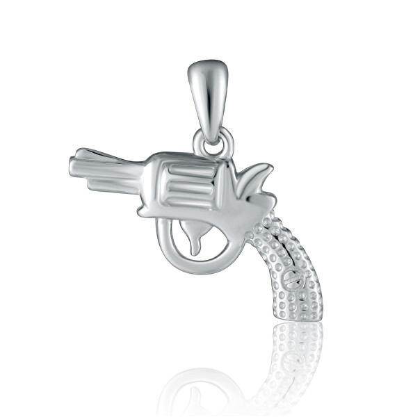 Moderní stříbrný přívěsek Revolver SVLP0615XH20000