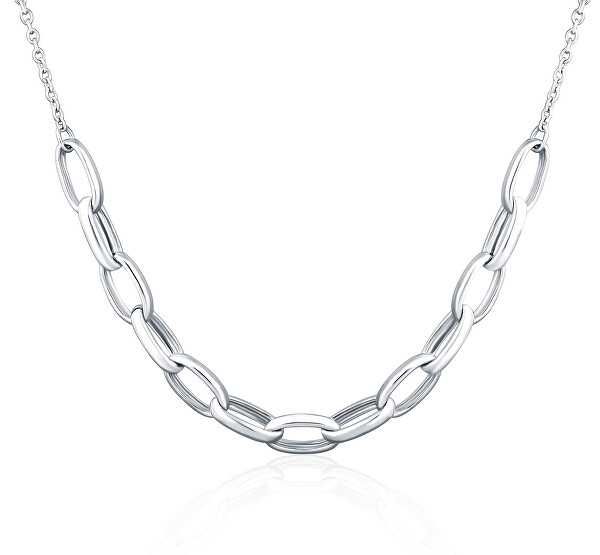 Módny strieborný náhrdelník SVLN0412X610045