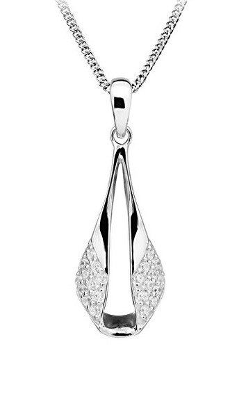 Intramontabile pendente in argento con zirconi SVLP0263SH8BI00