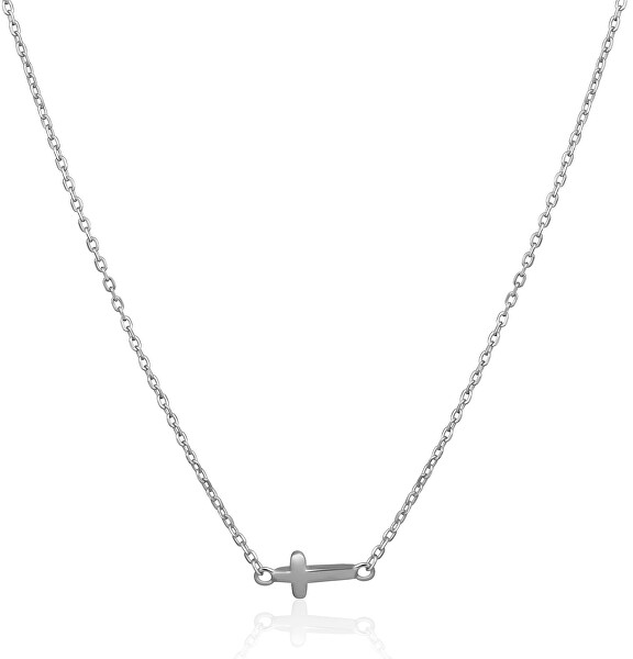 Silberne Halskette mit Kreuz SVLN0450XH20045
