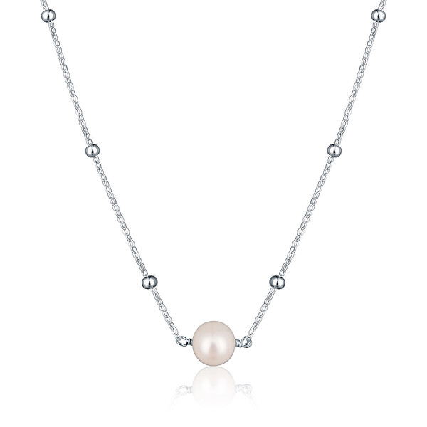 Collana in argento con perla autentica SVLN0760SD2P145