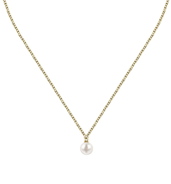 Elegantní náhrdelník s perlami Pearl KLAYR18