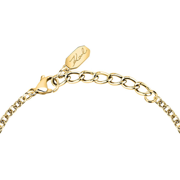 Elegantní pozlacený náramek Bond Pave KLBJY07