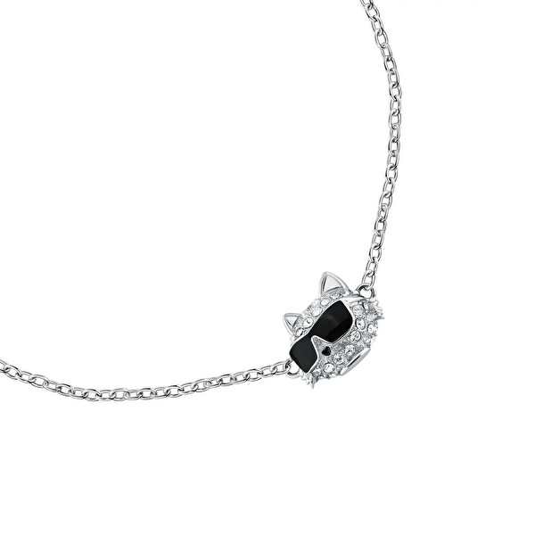Luxusný náramok s mačkou Choupette Charms KLAYD40