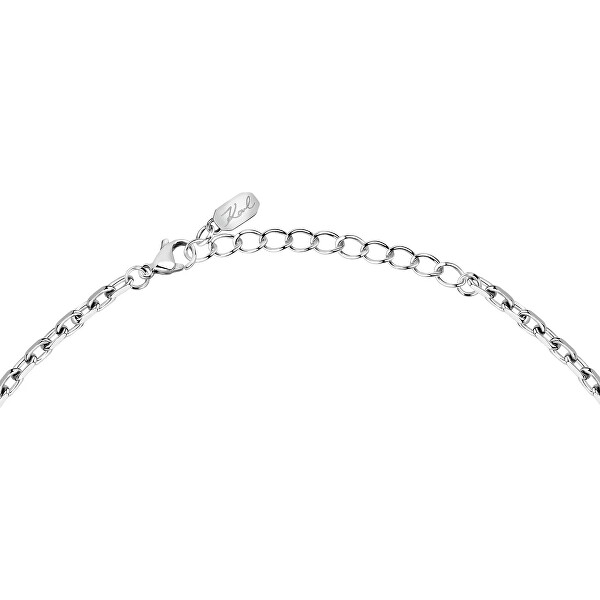 Stylový ocelový náhrdelník pro ženy Crystals KLAYC14