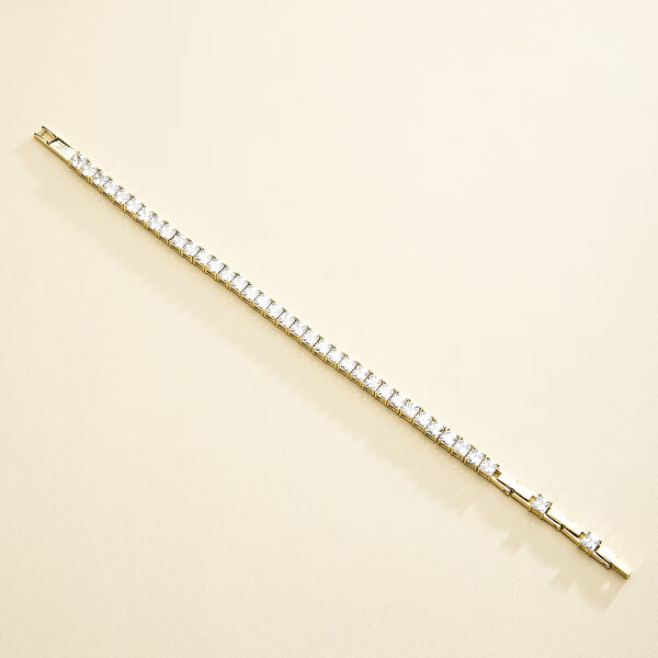 Tenisový pozlátený náramok pre ženy Lights KLBKE11