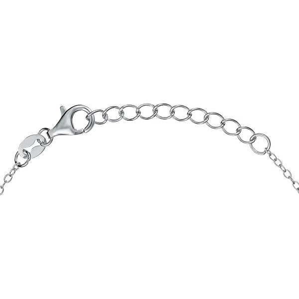 Bracciale da donna in argento con zirconi chiari Silver LPS05AWV67