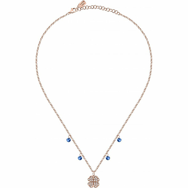 Stylový bronzový náhrdelník s přívěsky Friendship LPS10ARR05